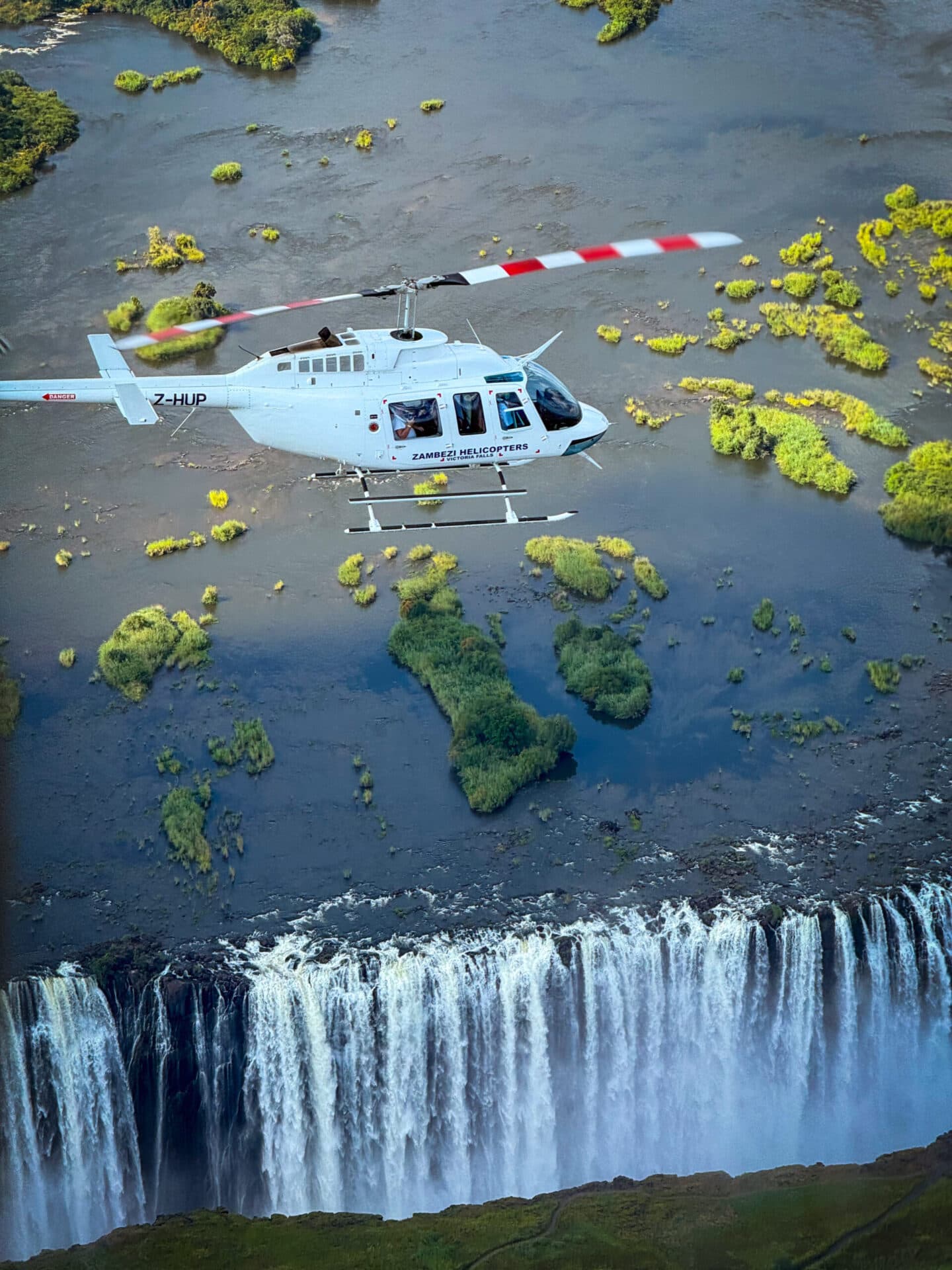 The "Flight Of Angels" — Victoria Falls