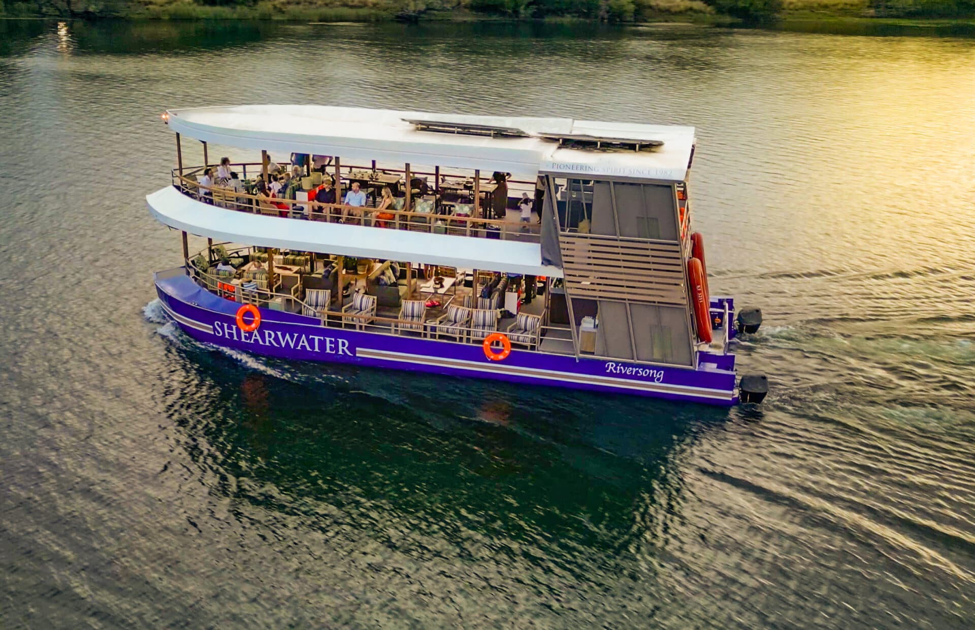 The Riversong Luxury Cruise — Victoria Falls