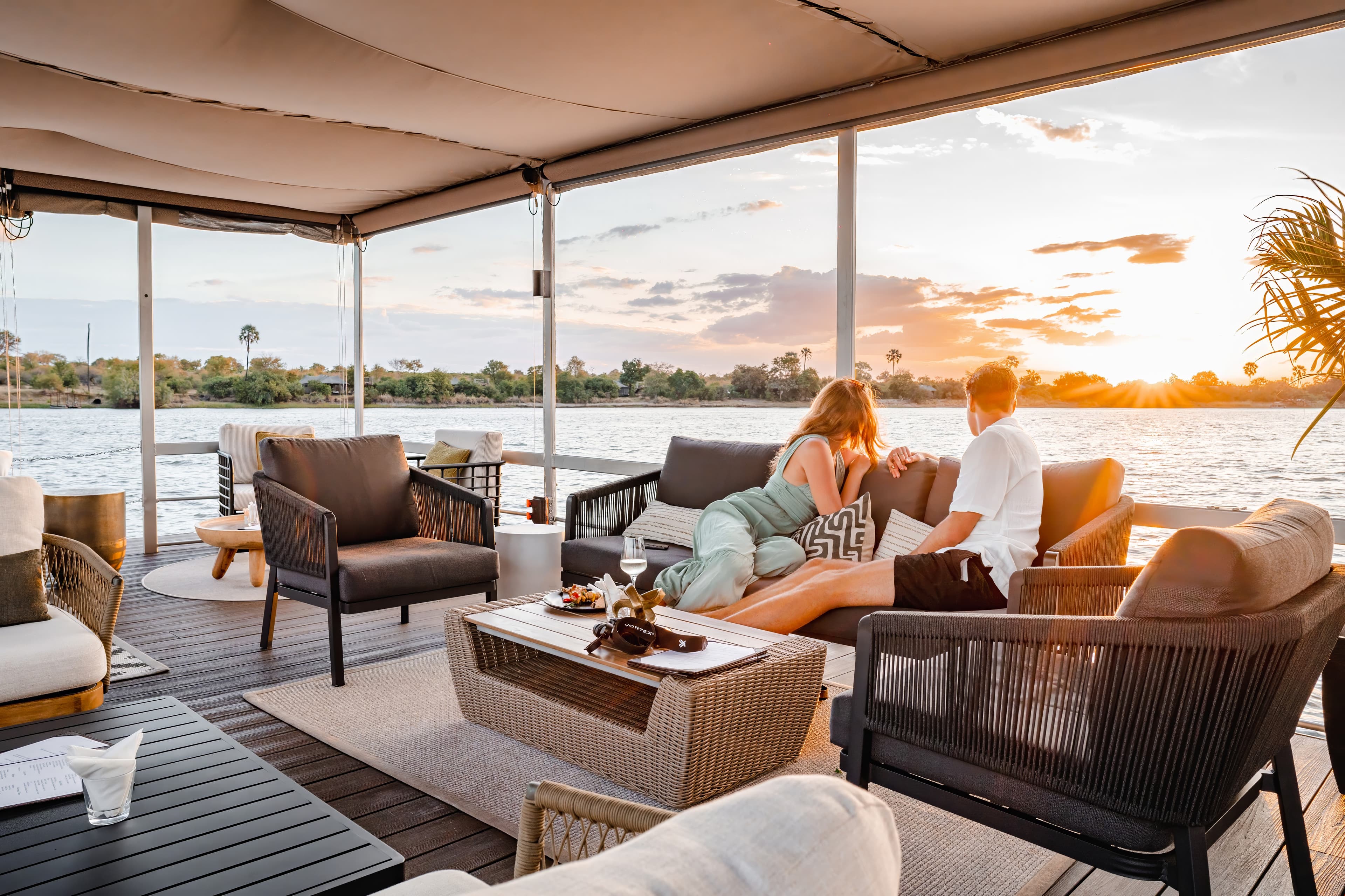 Zambezi Vista Luxury Sunset Cruise — Victoria Falls